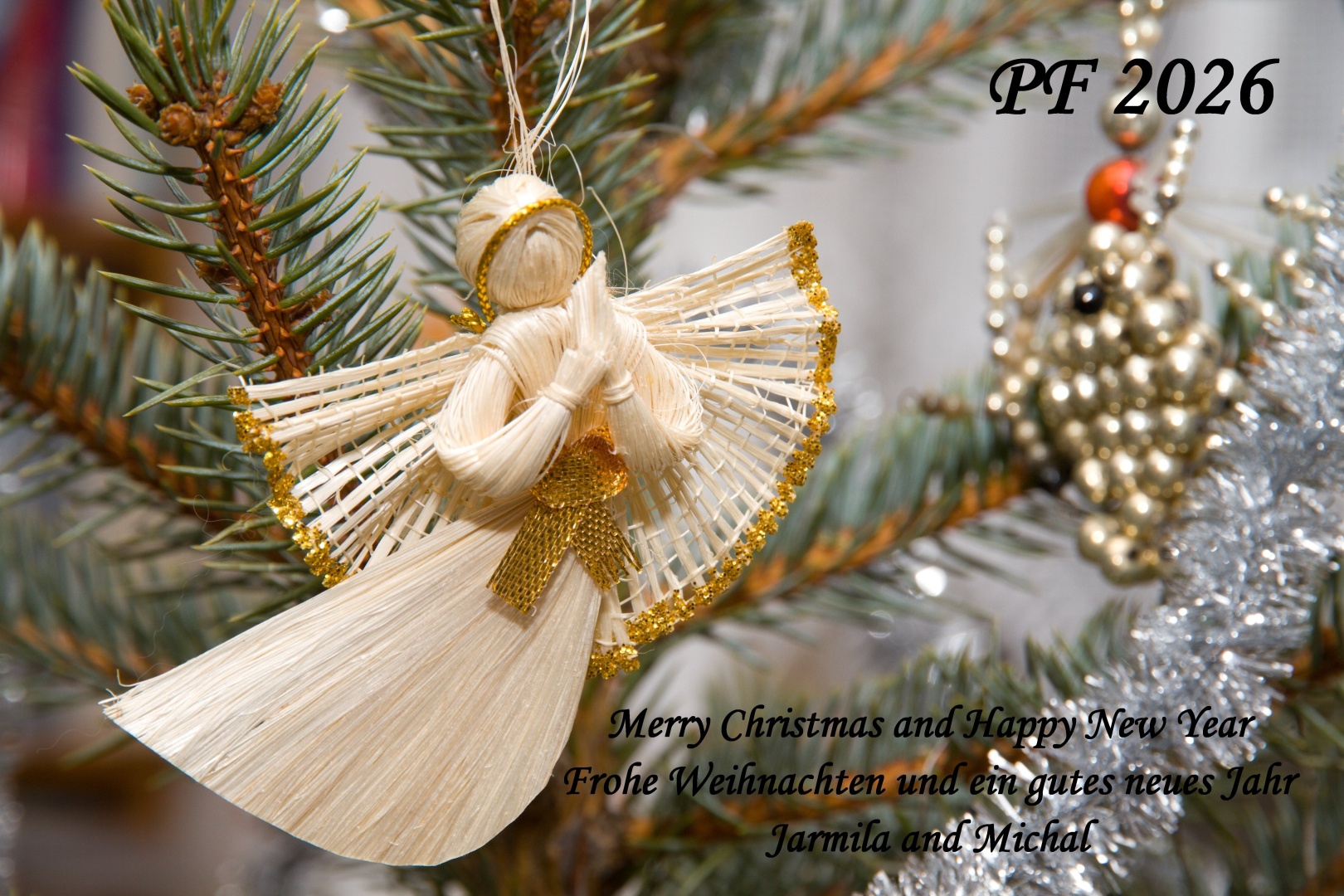 Julkort från Zinnie uppfödare